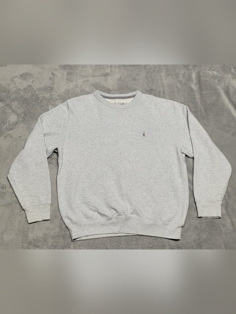 Cremieux Premium Denim Gray Pullover Sweatshirt Adult Size XL